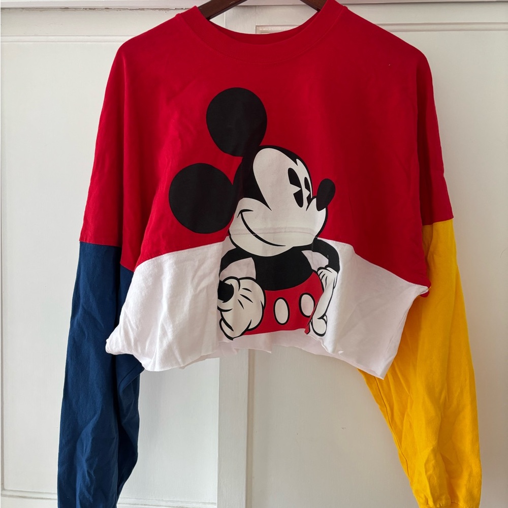 Disney Spirit Jersey Mickey Mouse Kids Colorblock Shirt